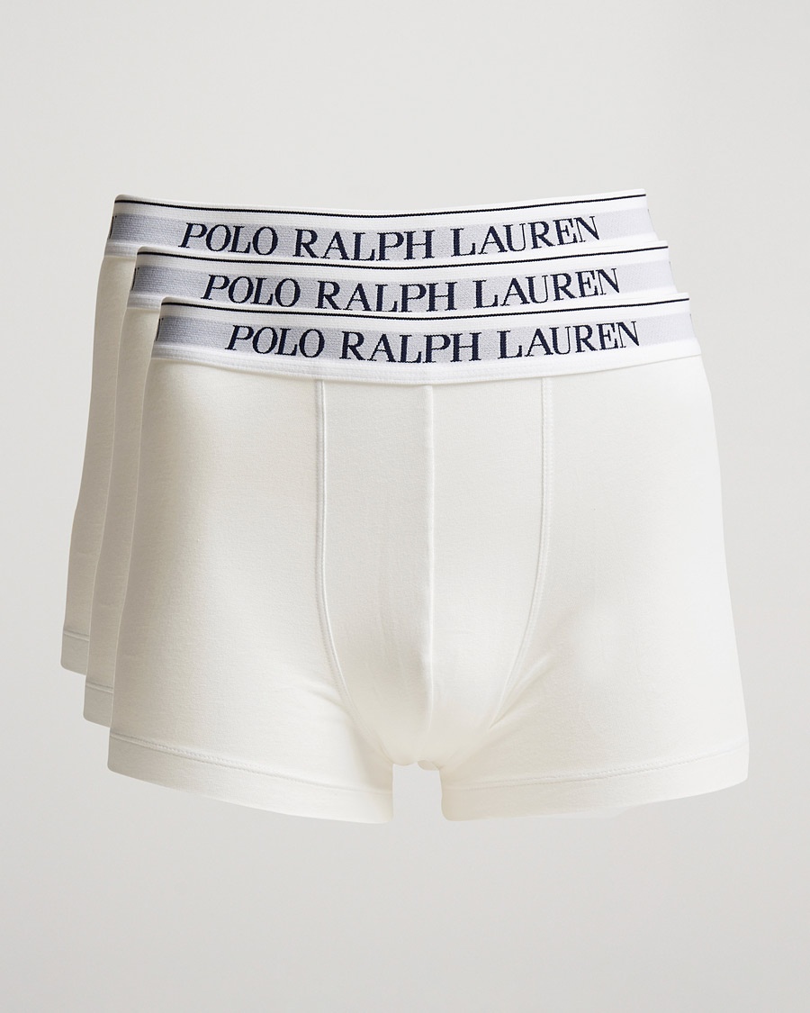 Polo Ralph Lauren 3-Pack Trunk White – Bianco