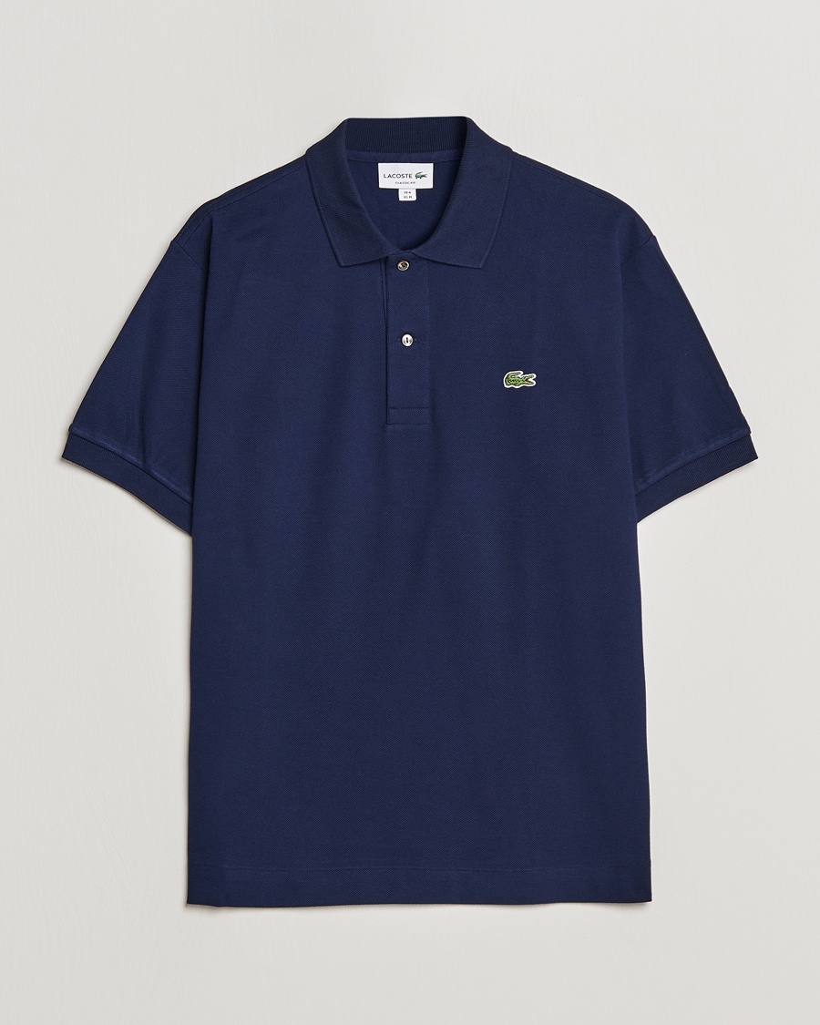 Lacoste Original Polo Piké Navy Blue – Blu