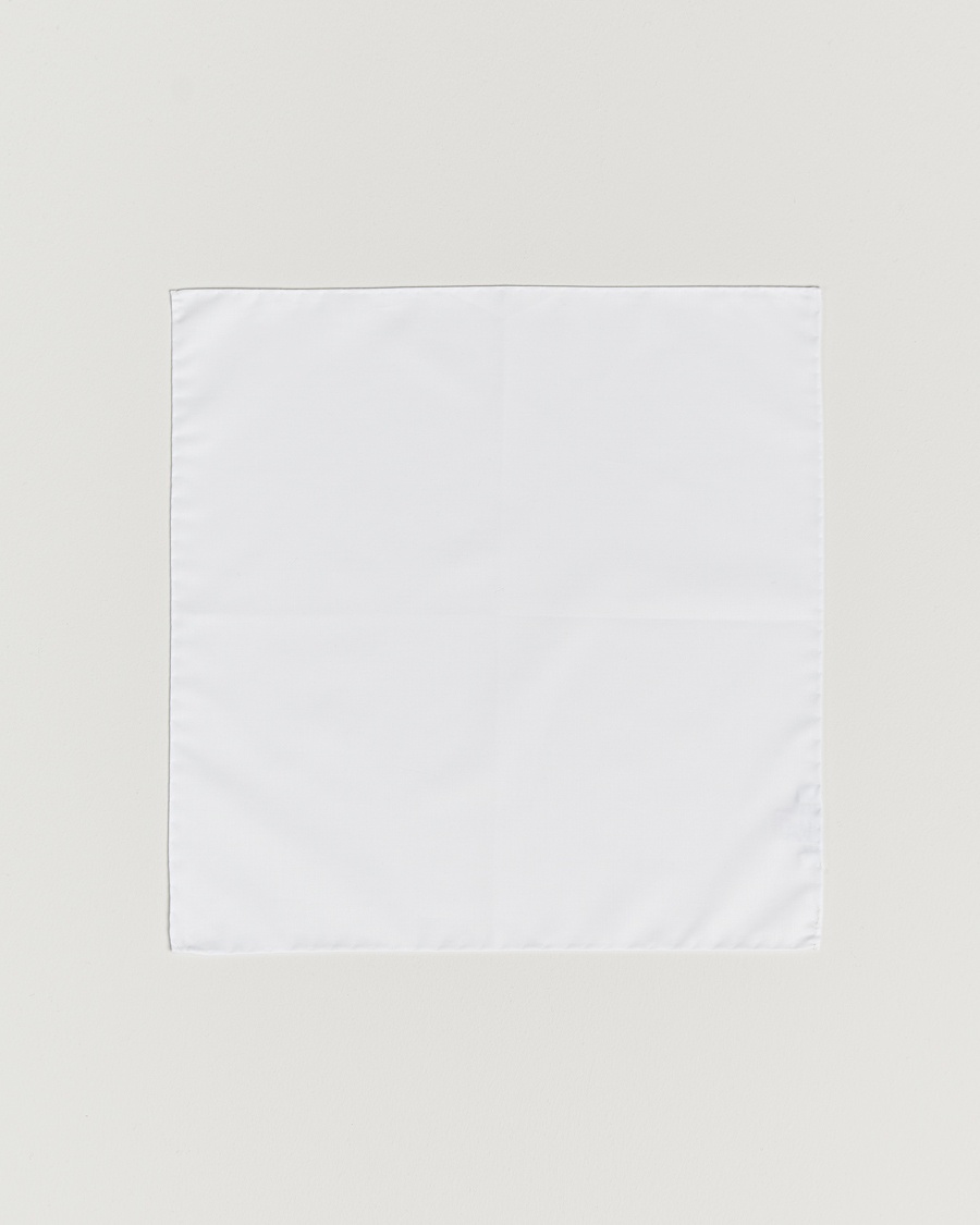 Stenströms Handkerchief Cotton White – Bianco