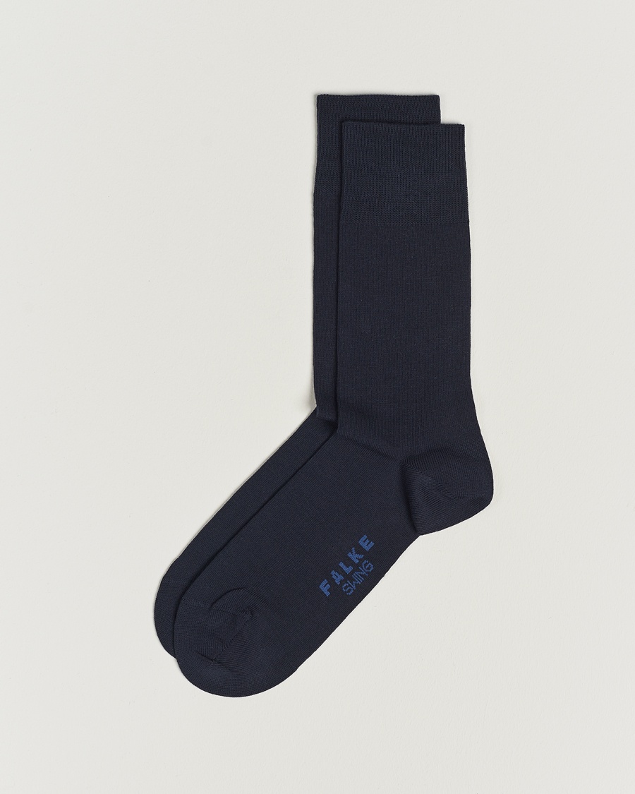 Falke Swing 2-Pack Socks Navy – Blu