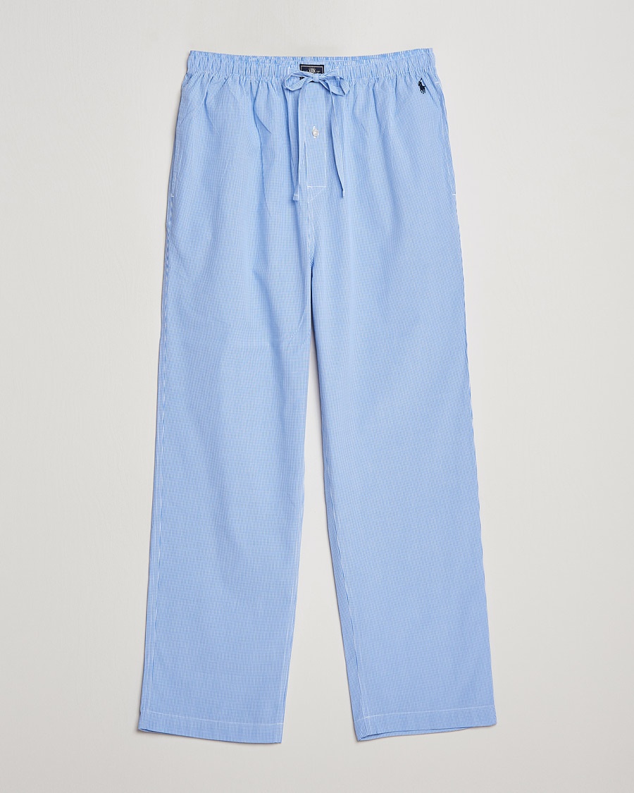 Polo Ralph Lauren Pyjama Pant Mini Gingham Blue – Blu