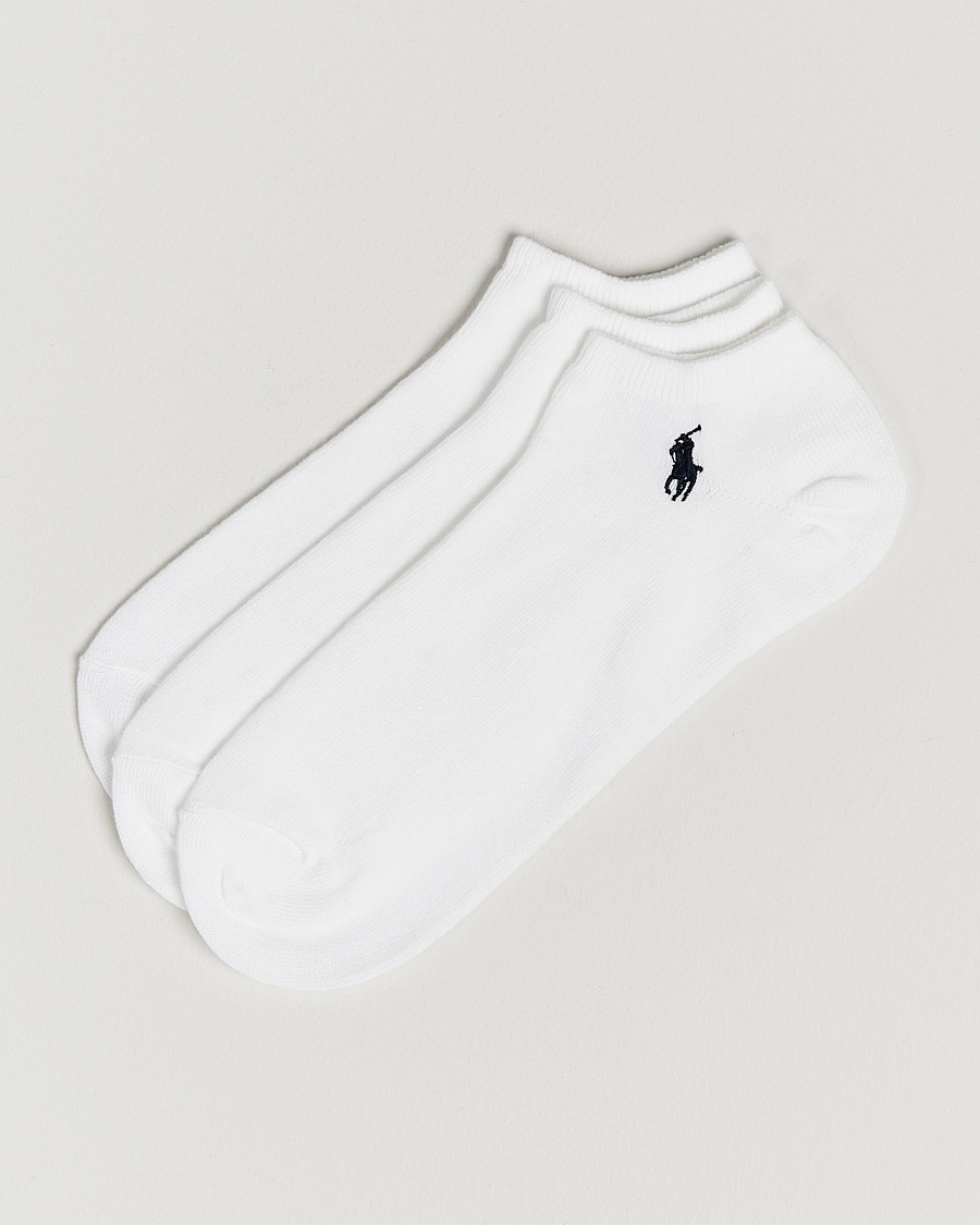 Polo Ralph Lauren 3-Pack Ghost Sock White – Bianco