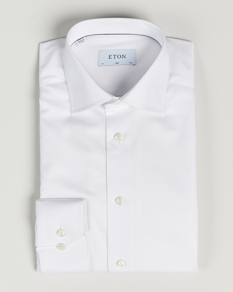 Eton Slim Fit Shirt White – Bianco