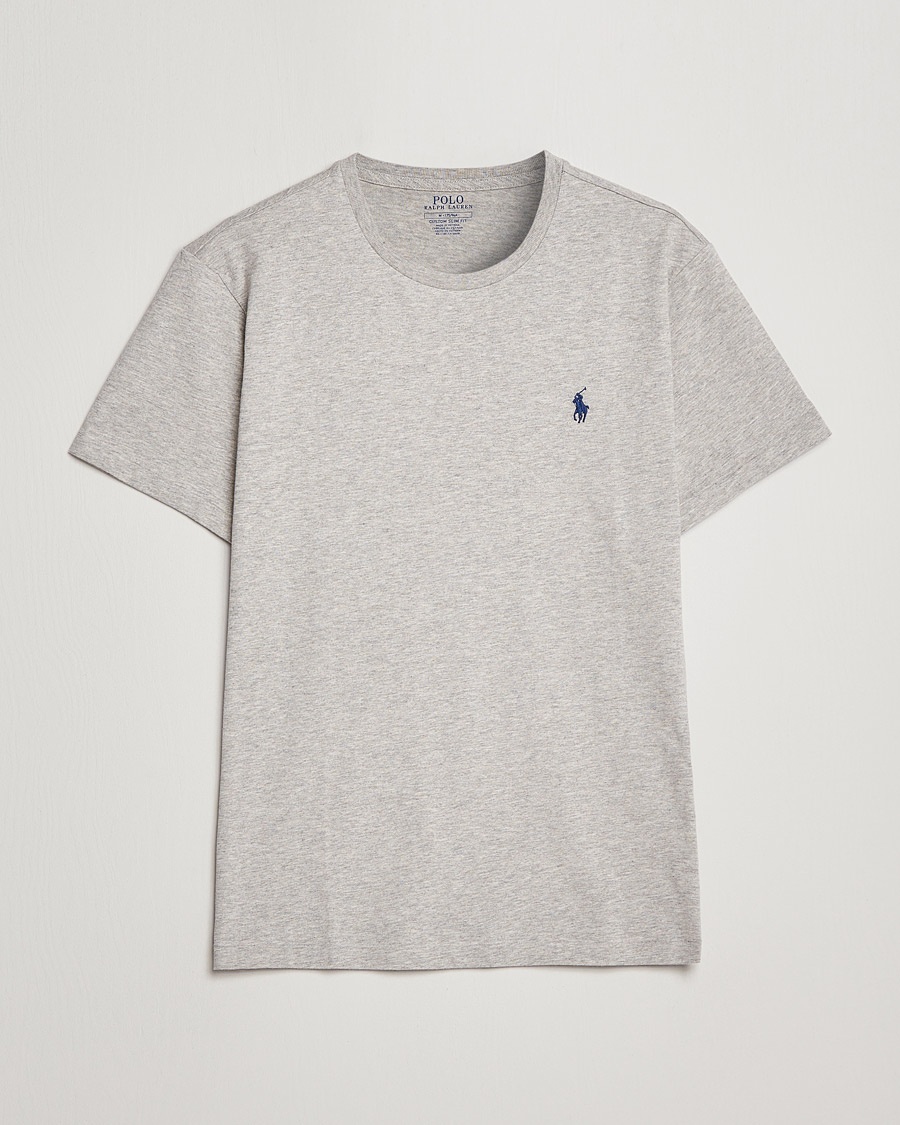 Polo Ralph Lauren Custom Slim Fit Tee New Grey Heather – Grigio