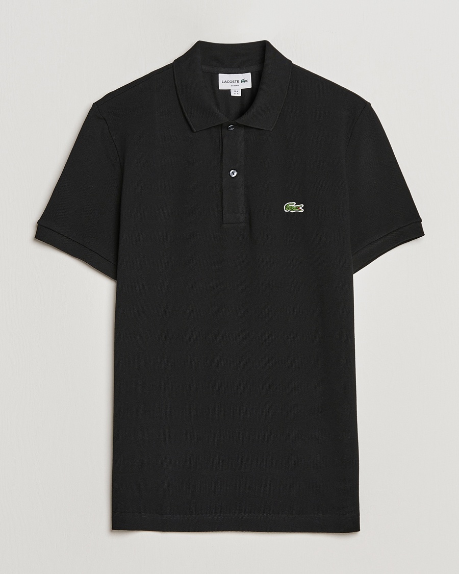 Lacoste Slim Fit Polo Piké Black – Nero