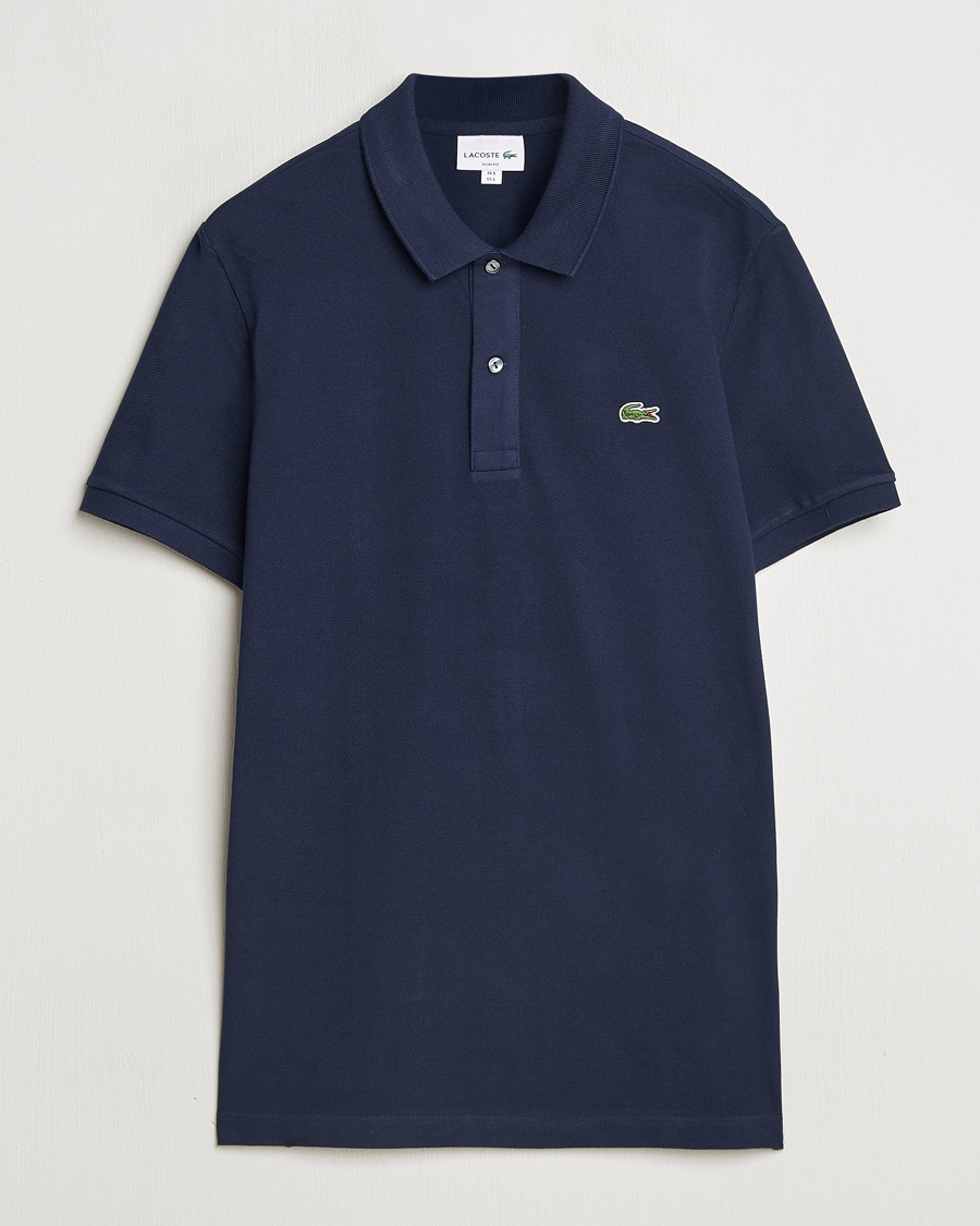 Lacoste Slim Fit Polo Piké Navy Blue – Blu