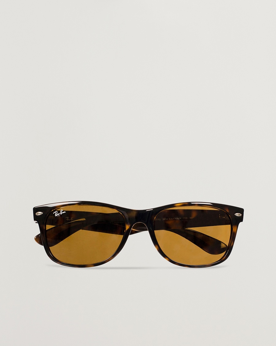 Ray-Ban New Wayfarer Sunglasses Light Havana/Crystal Brown – Marrone