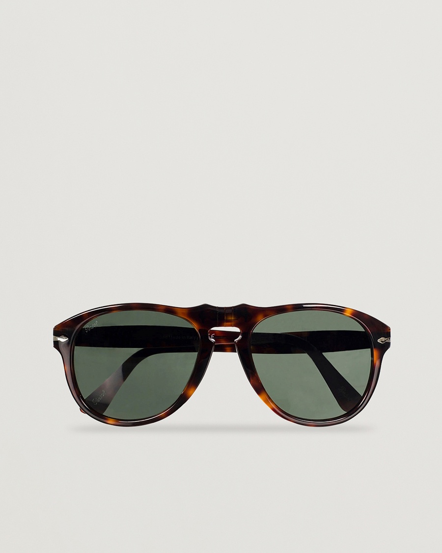 Persol 0PO0649 Sunglasses Havana/Crystal Green – Marrone