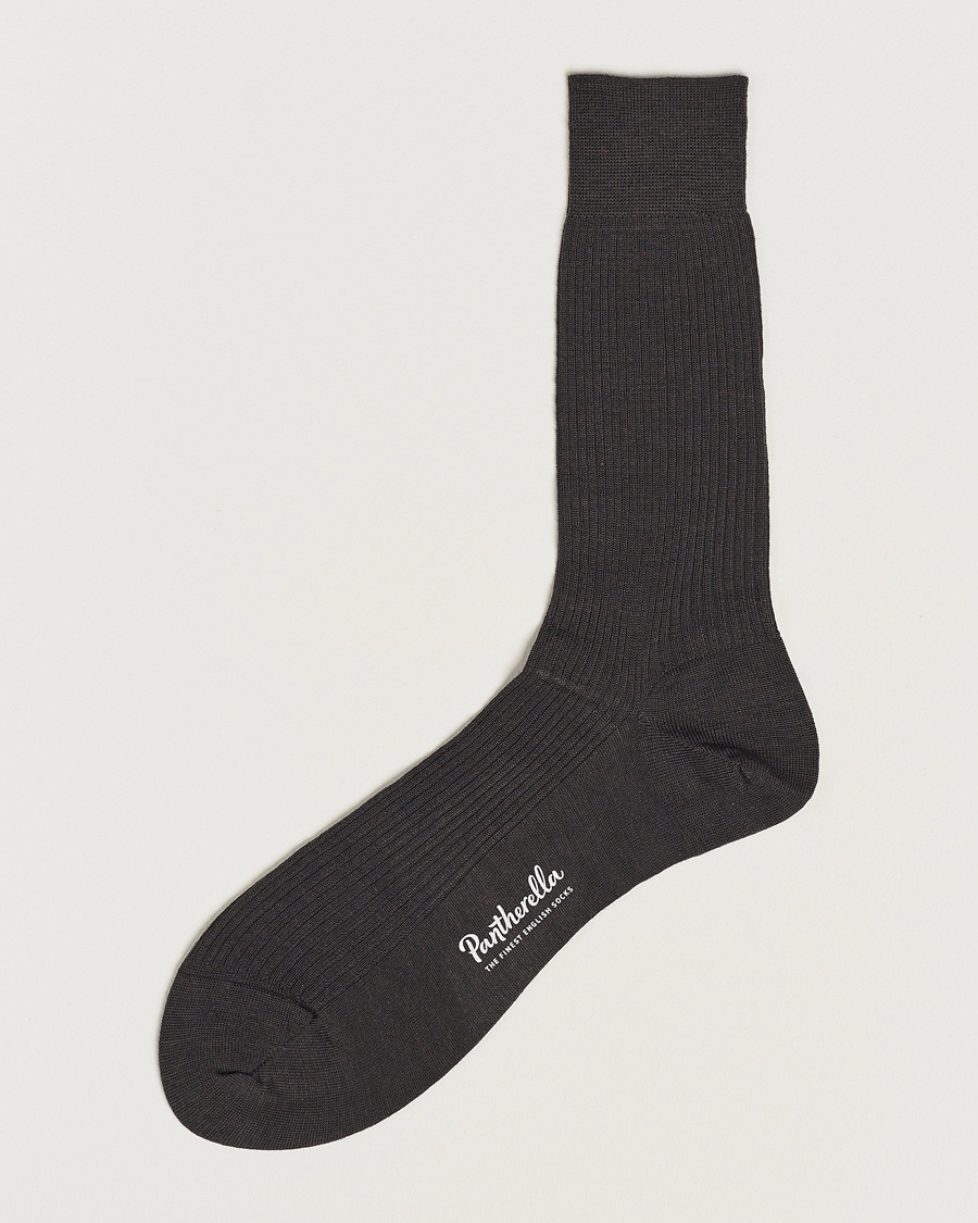 Pantherella Naish Merino/Nylon Sock Chocolate – Marrone