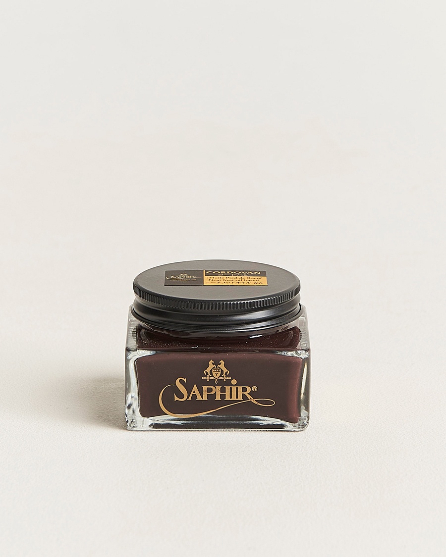 Saphir Medaille d'Or Cordovan Creme 75 ml Dark Brown – Marrone