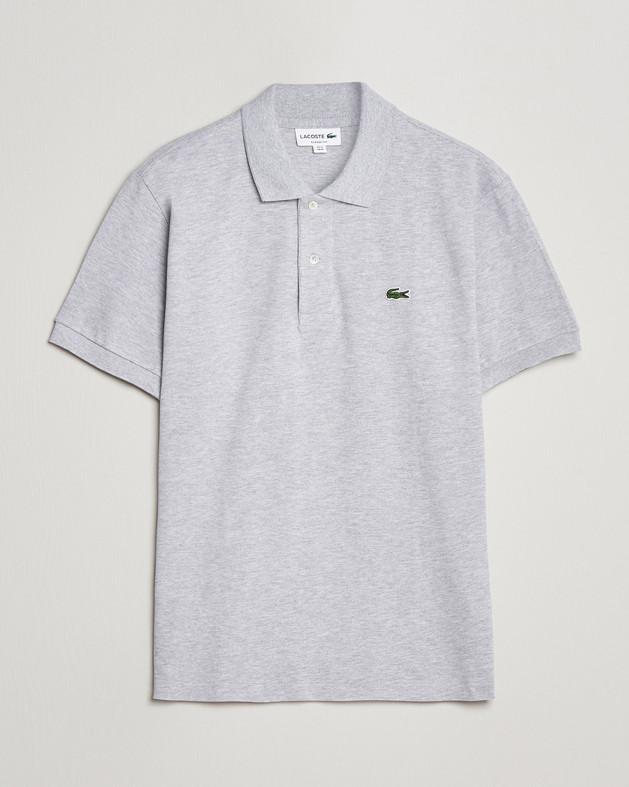 Lacoste Original Polo Piké Silver Chine – Grigio