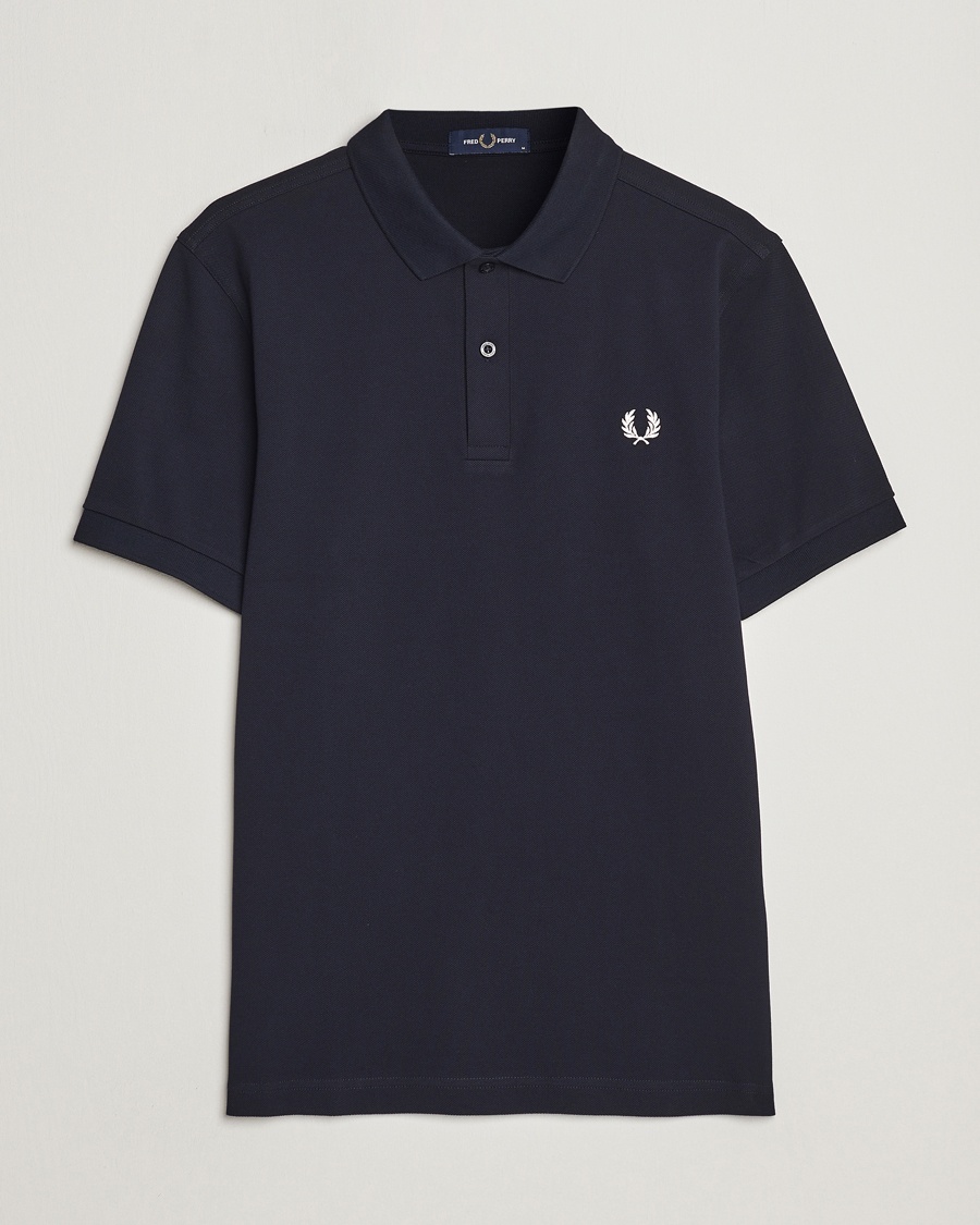 Fred Perry Plain Polo Navy – Blu