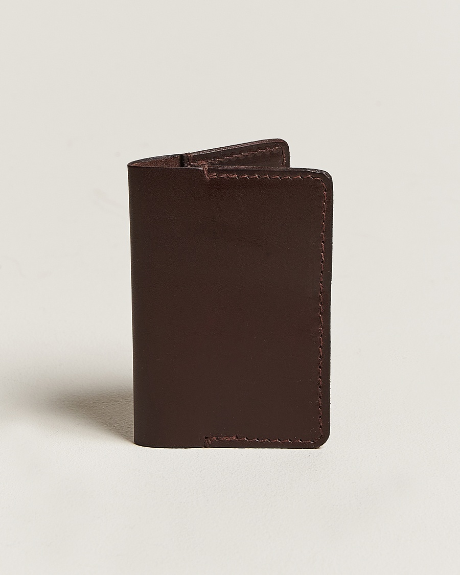 Tärnsjö Garveri TG1873 Card Holder Dark Brown – Marrone