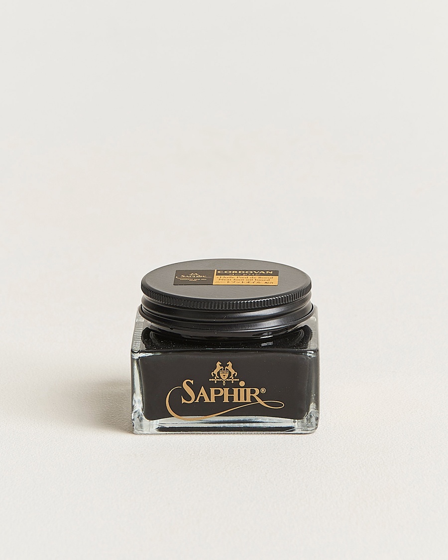 Saphir Medaille d'Or Cordovan Creme 75 ml Black – Nero