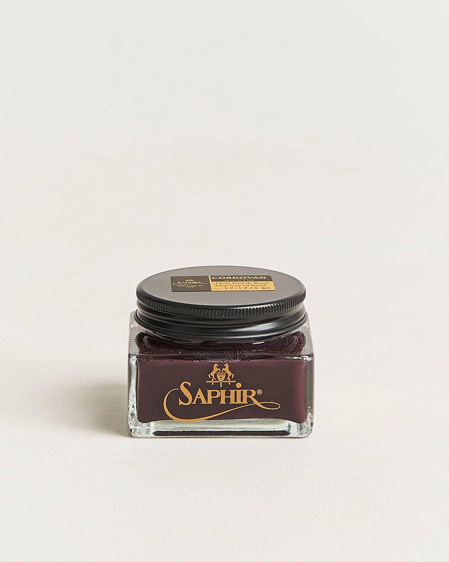 Saphir Medaille d'Or Cordovan Creme 75 ml Burgundy – Marrone