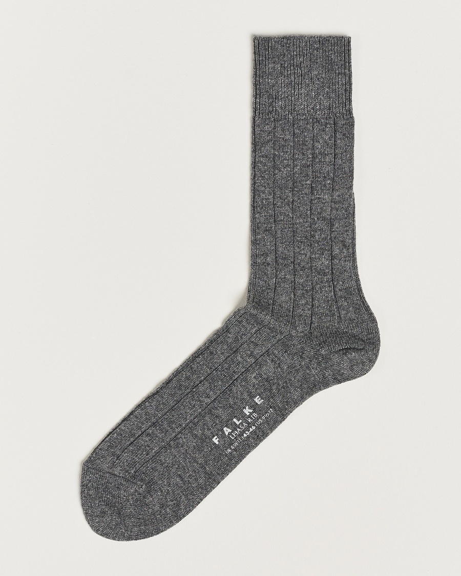 Falke Lhasa Cashmere Socks Light Grey – Grigio