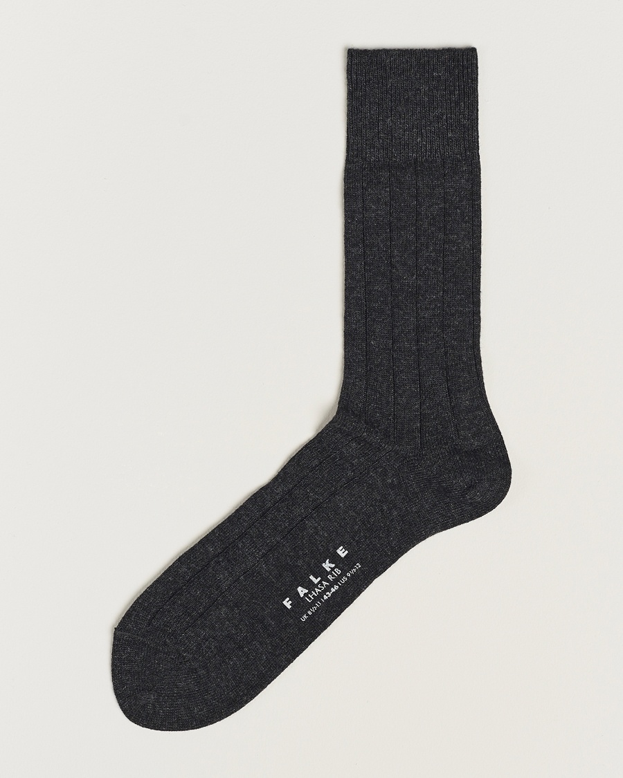 Falke Lhasa Cashmere Socks Antracite Grey – Grigio