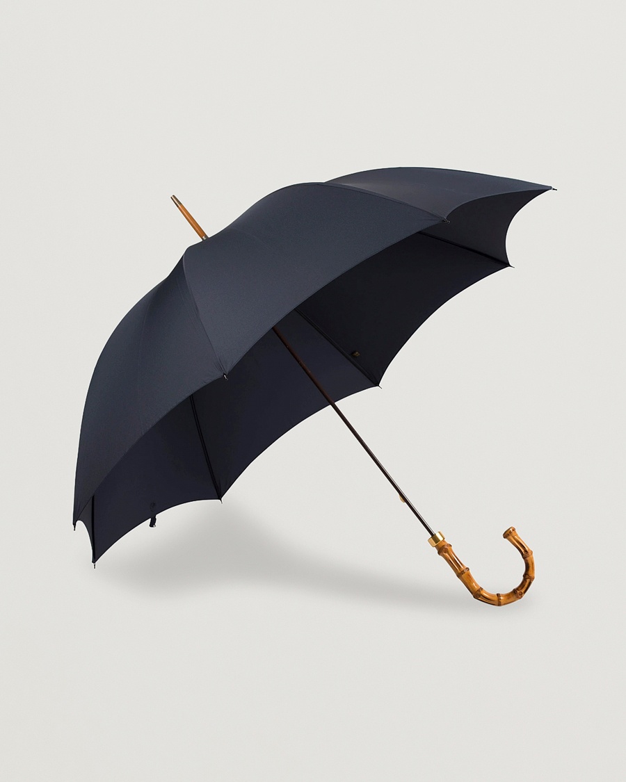 Fox Umbrellas Whangee Umbrella Dark Navy – Blu
