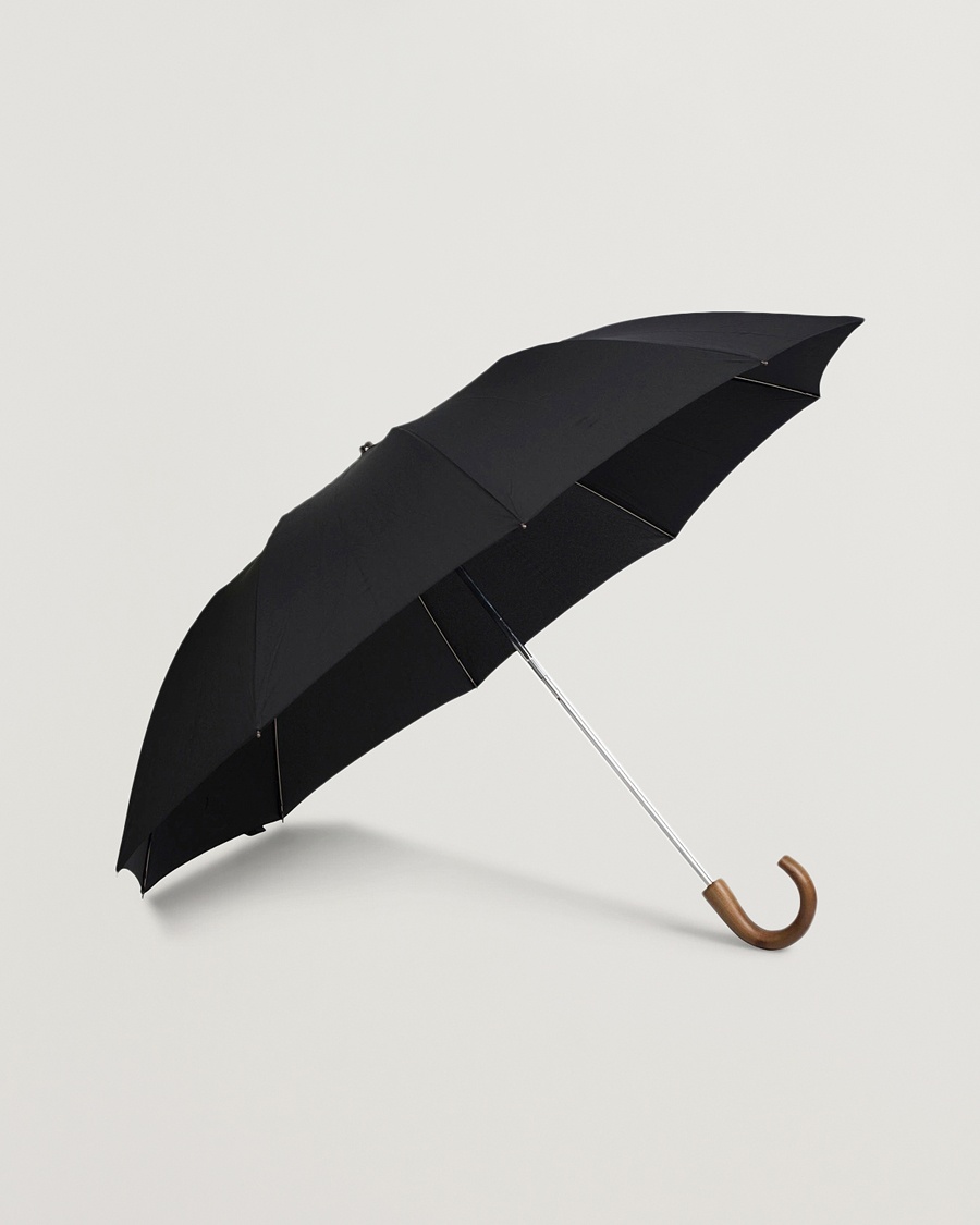Fox Umbrellas Telescopic Umbrella Black – Nero