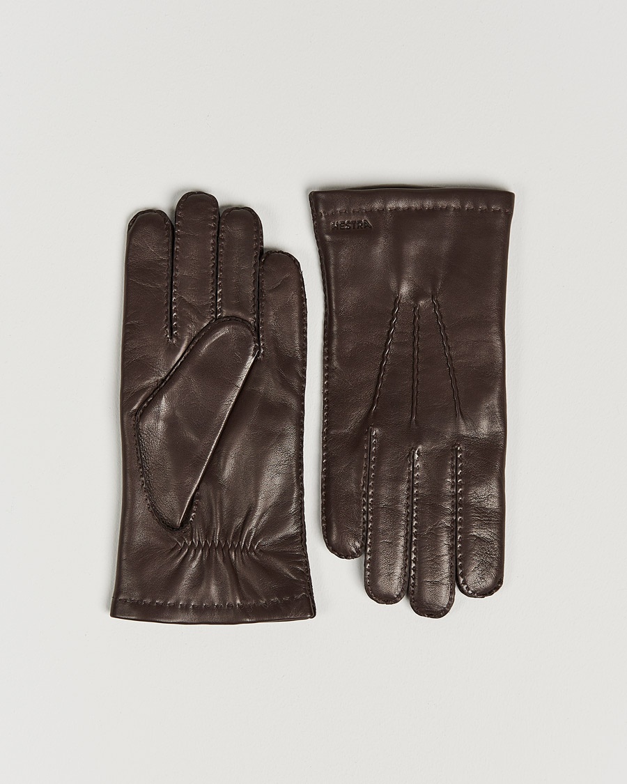 Hestra Edward Wool Lined Glove Espresso – Marrone
