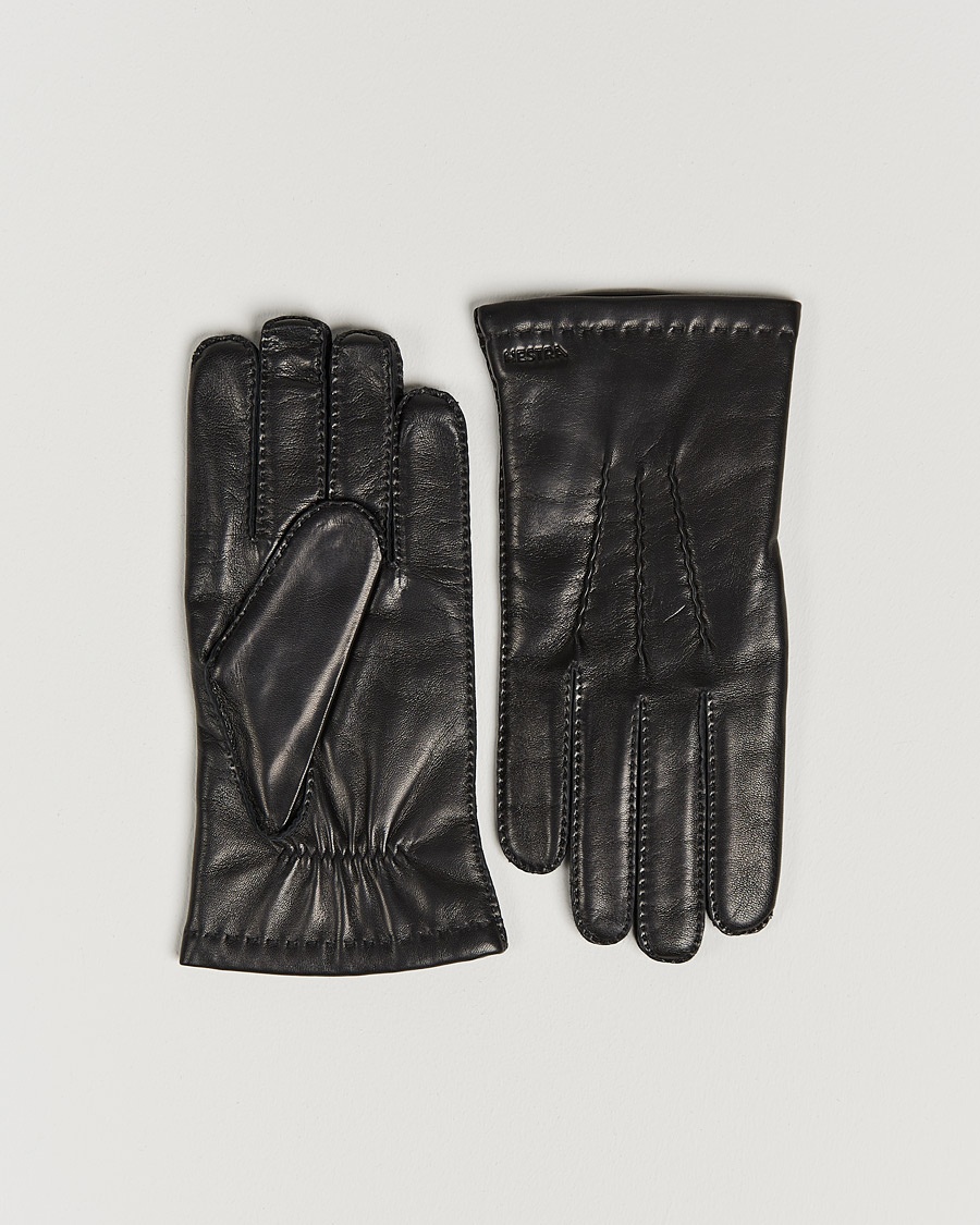 Hestra Edward Wool Lined Glove Black – Nero