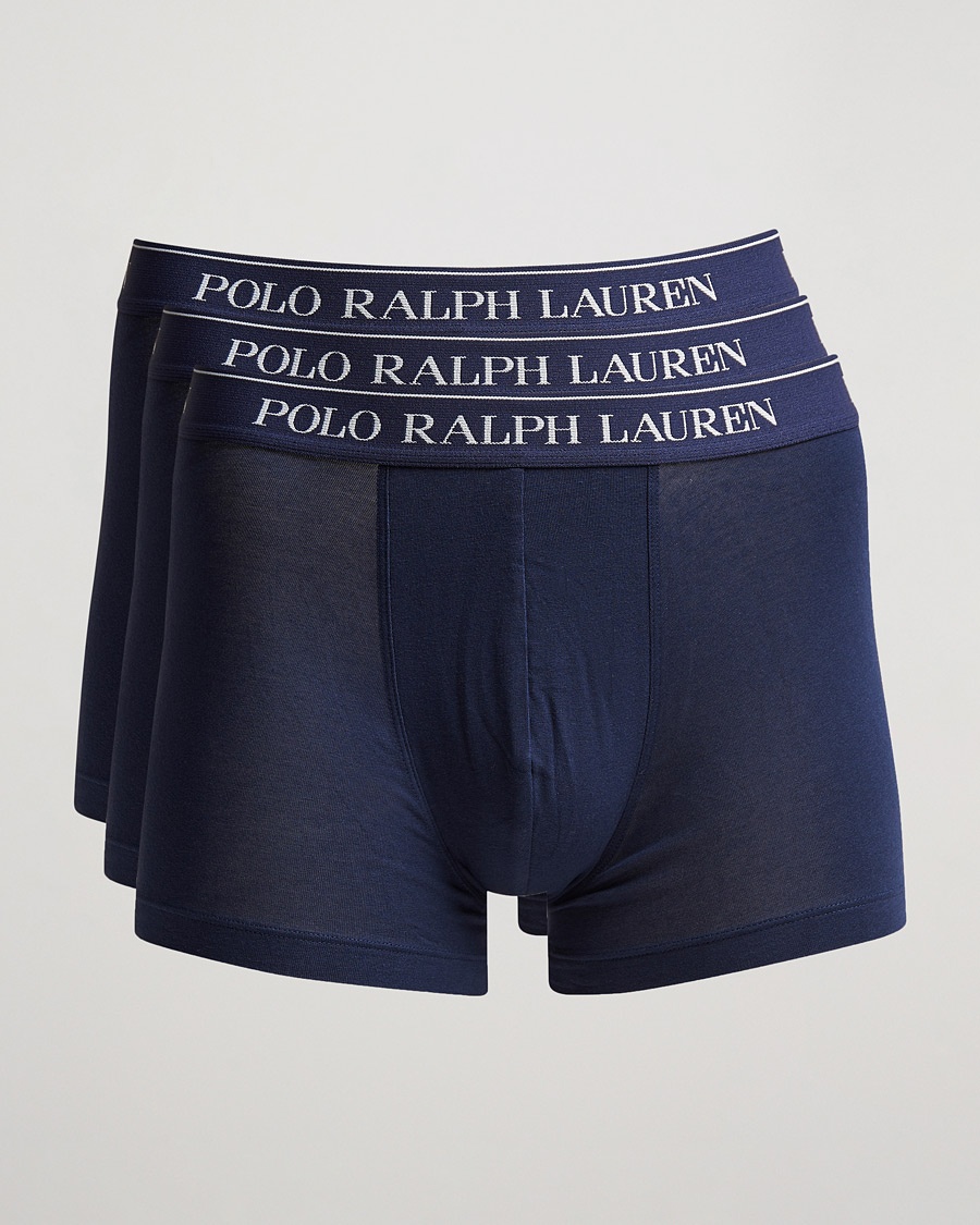 Polo Ralph Lauren 3-Pack Trunk Navy – Blu