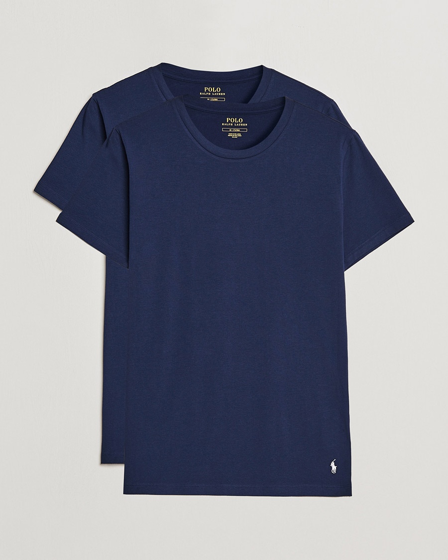 Polo Ralph Lauren 2-Pack Cotton Stretch T-Shirt Cruise Navy – Blu