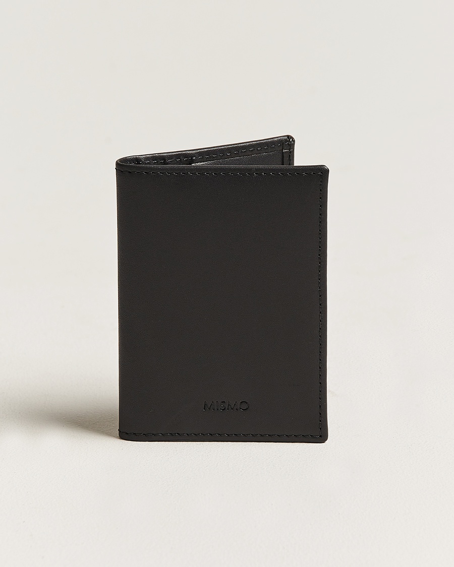 Mismo Cards Leather Cardholder Black – Nero