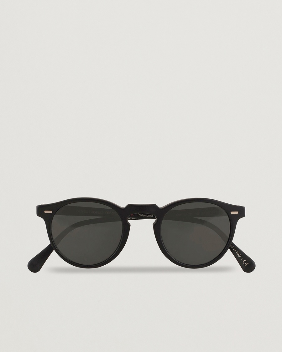 Oliver Peoples Gregory Peck Sunglasses Black/Midnight – Nero
