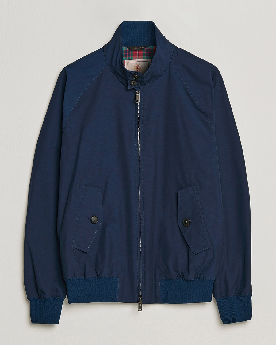 Baracuta G9 Original Harrington Jacket Dark Navy – Blu