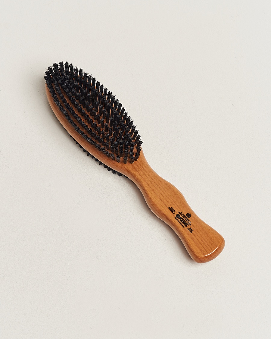 Kent Brushes Cherry Wood Double Sided Clothing Brush – Marrone