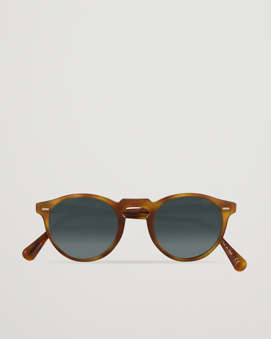 Oliver Peoples Gregory Peck Sunglasses Semi Matte/Indigo Photochromic – Marrone