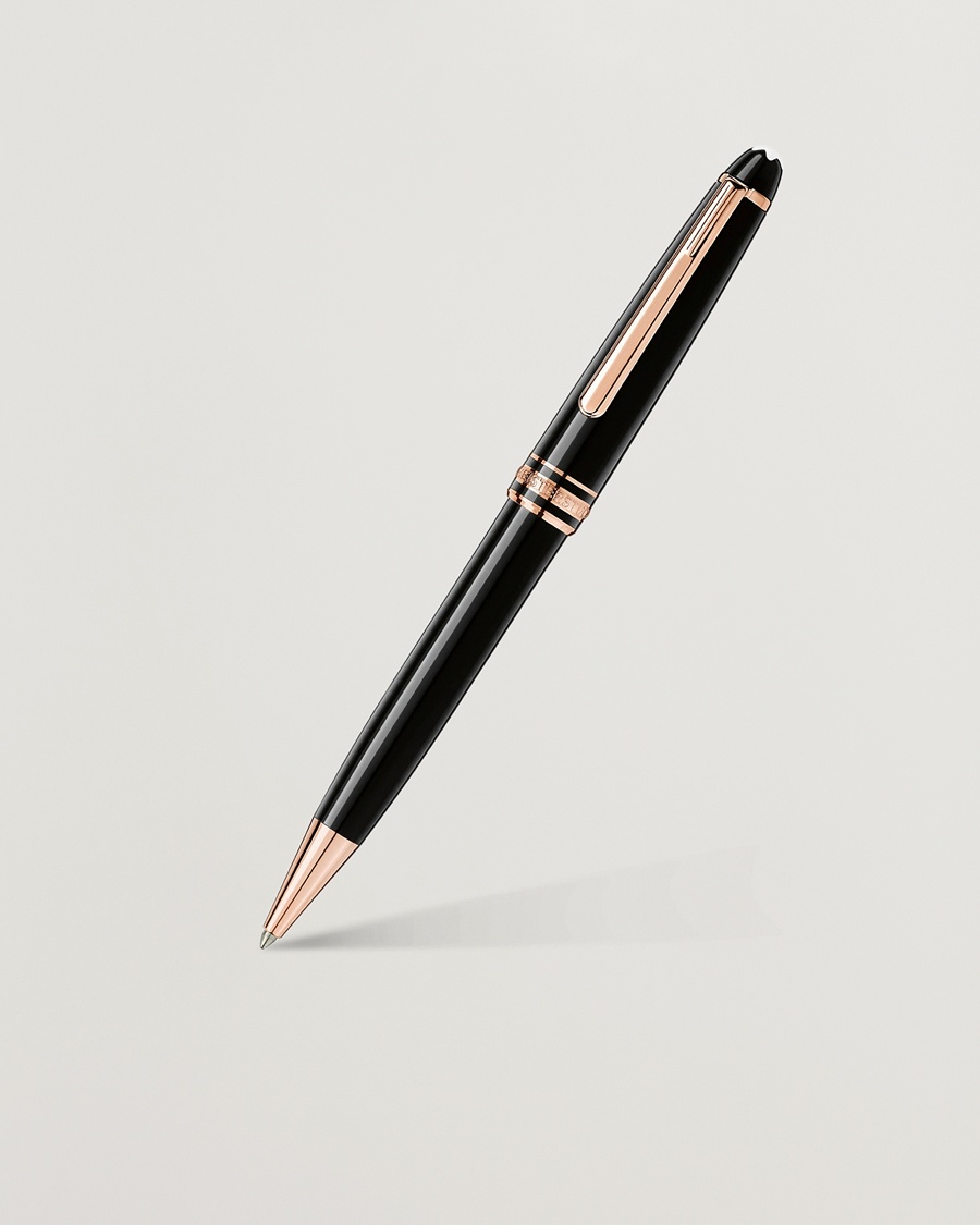 Montblanc 164 Classique Meisterstück Ballpoint Pen Red Gold – Nero