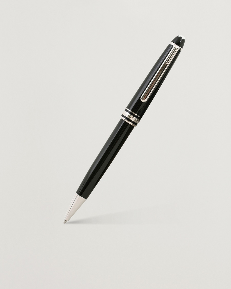 Montblanc 164 Classique Meisterstück Ballpoint Pen Platinum Line – Argento