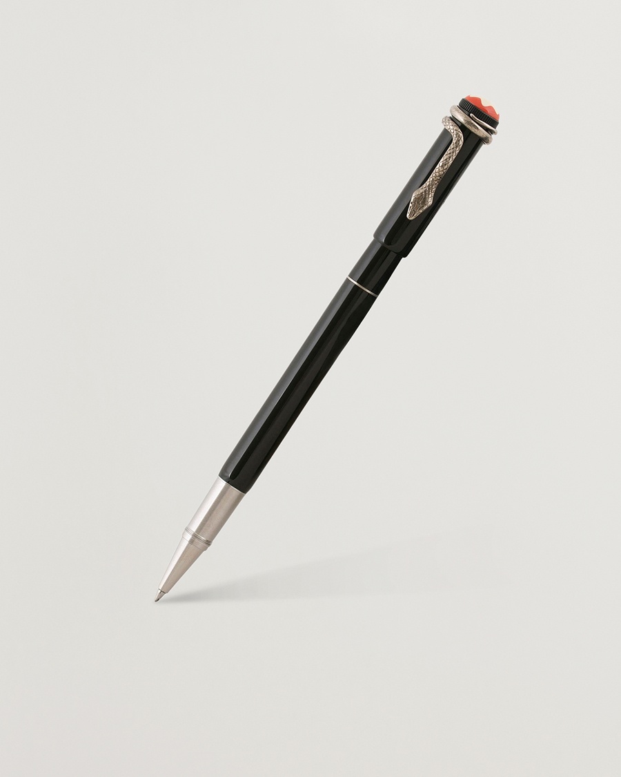 Montblanc Heritage Rouge & Noir Rollerball Pen Black – Nero