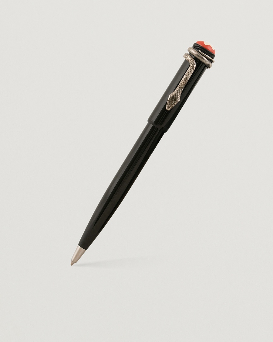 Montblanc Heritage Rouge & Noir Ballpoint Pen Black – Nero