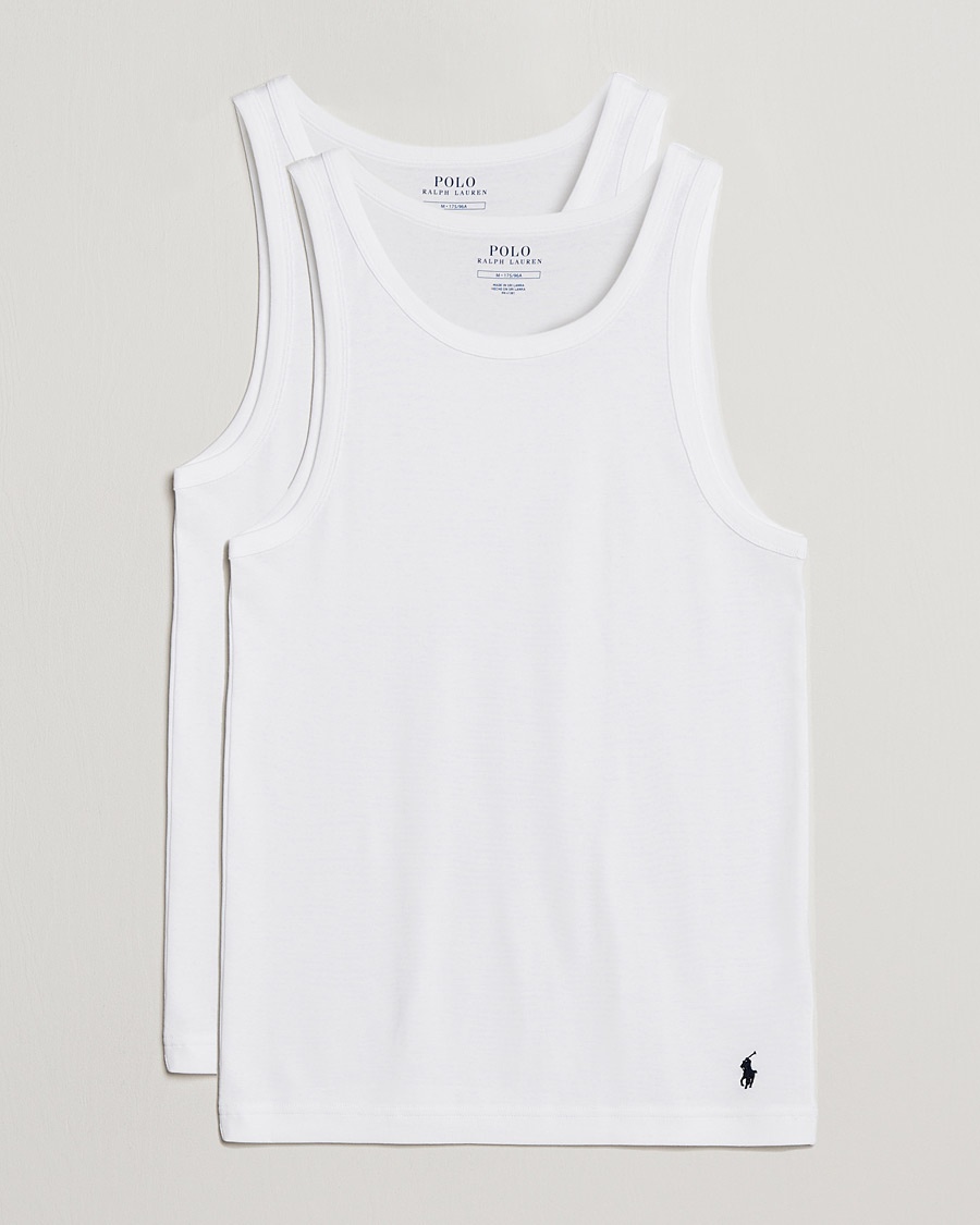 Polo Ralph Lauren 2-Pack Classic Tank White – Bianco