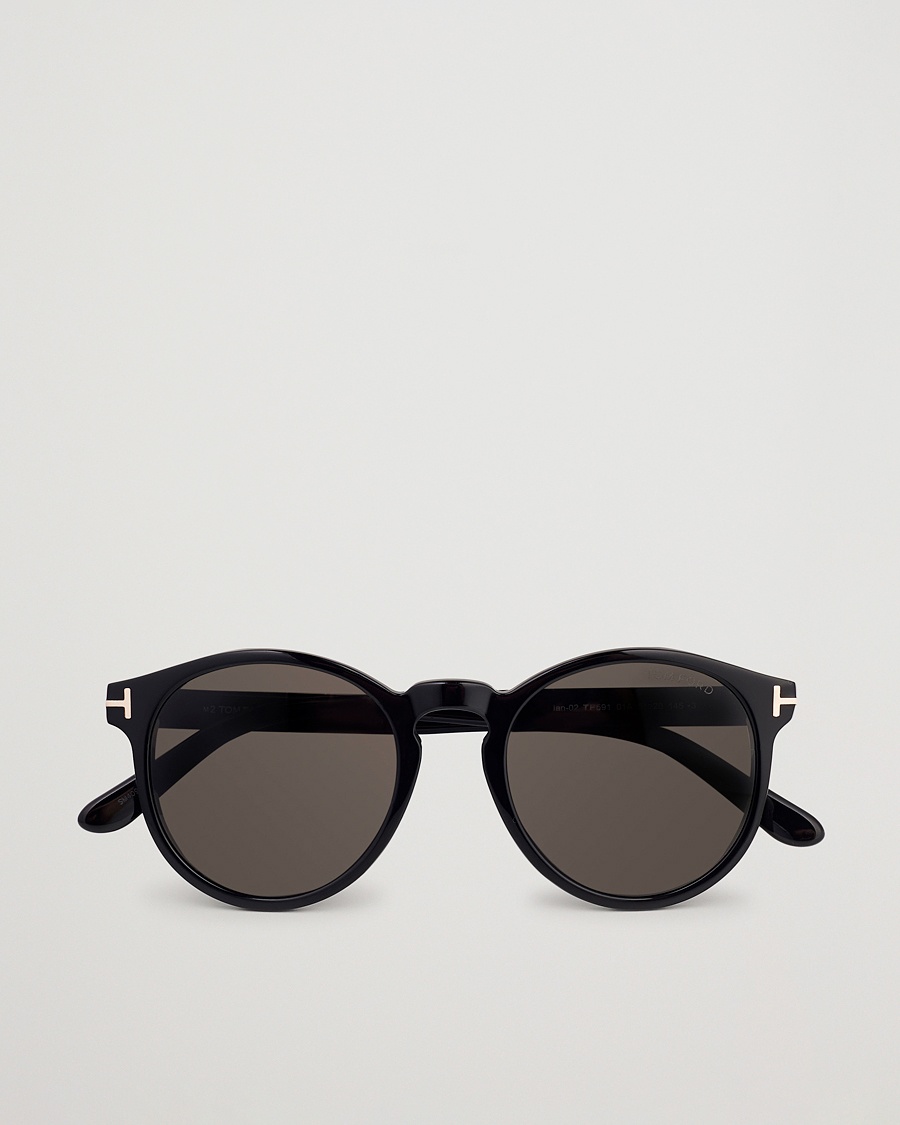 Tom Ford Ian FT0591 Sunglasses Shiny Black – Nero