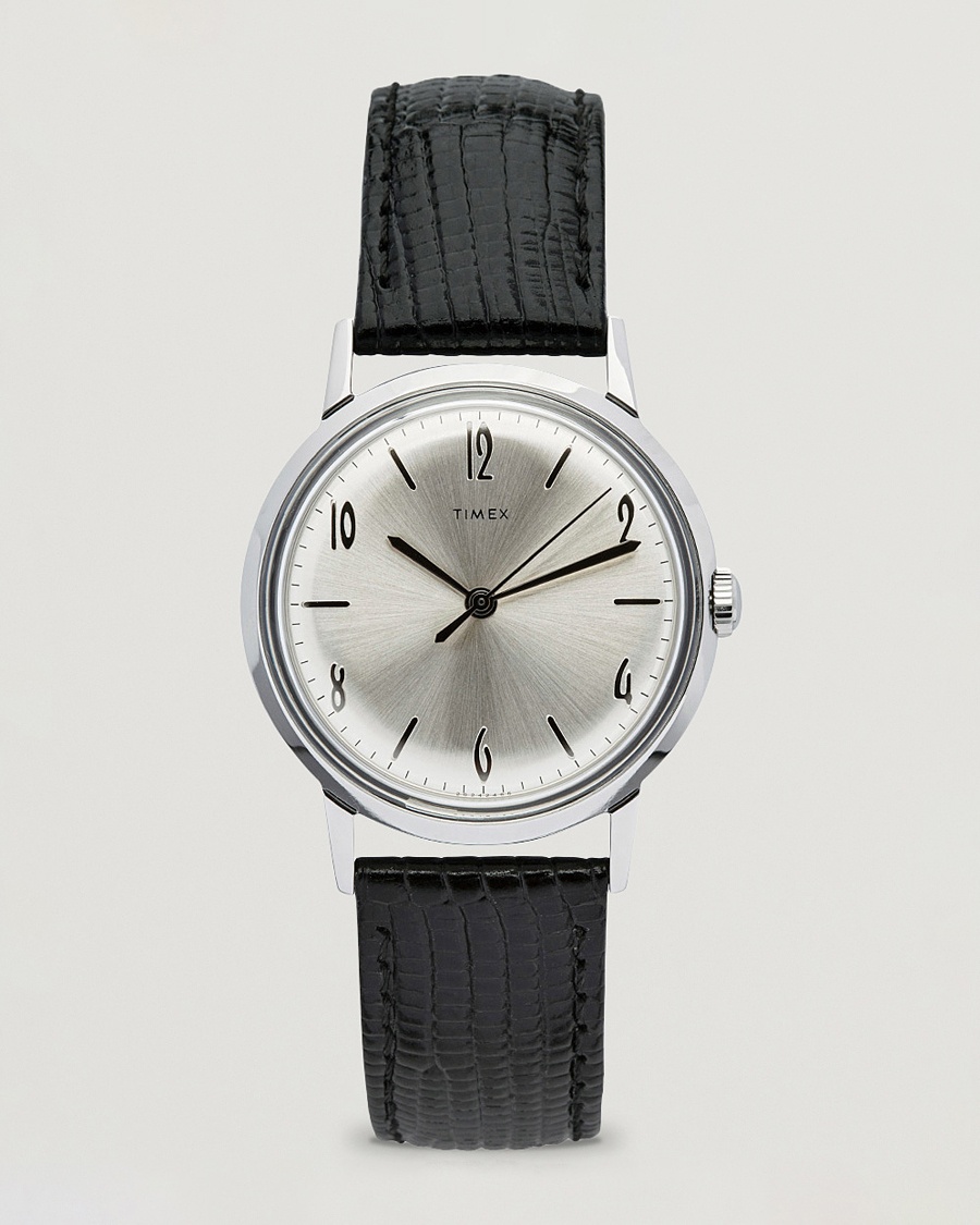 Timex Marlin 1960s Silver Sunray – Argento