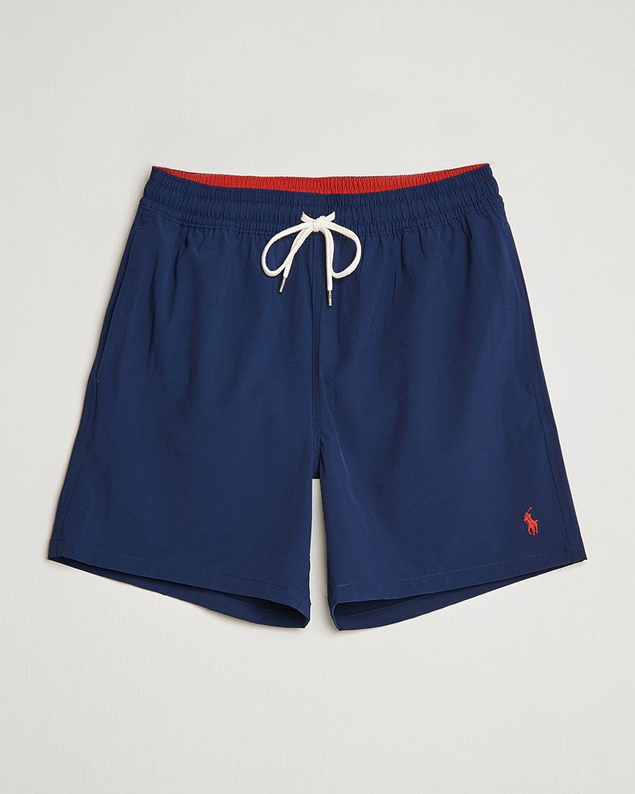 Polo Ralph Lauren Traveler Boxer Swimshorts Newport Navy – Blu