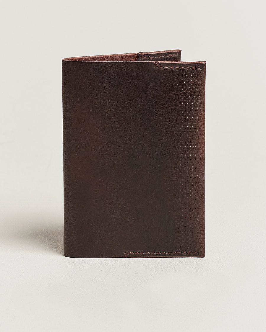 Tärnsjö Garveri Passport Cover Dark Brown – Marrone