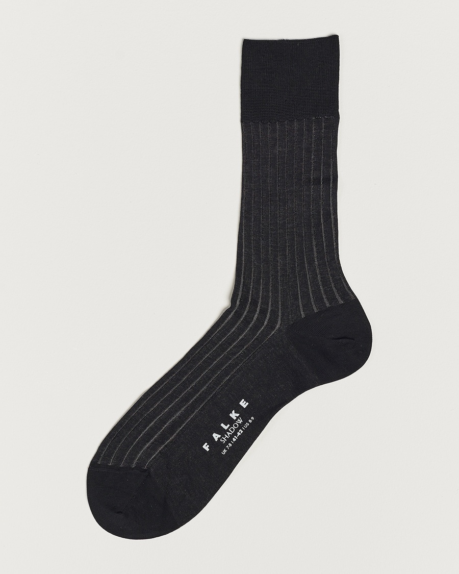 Falke Shadow Stripe Sock Grey/White – Grigio