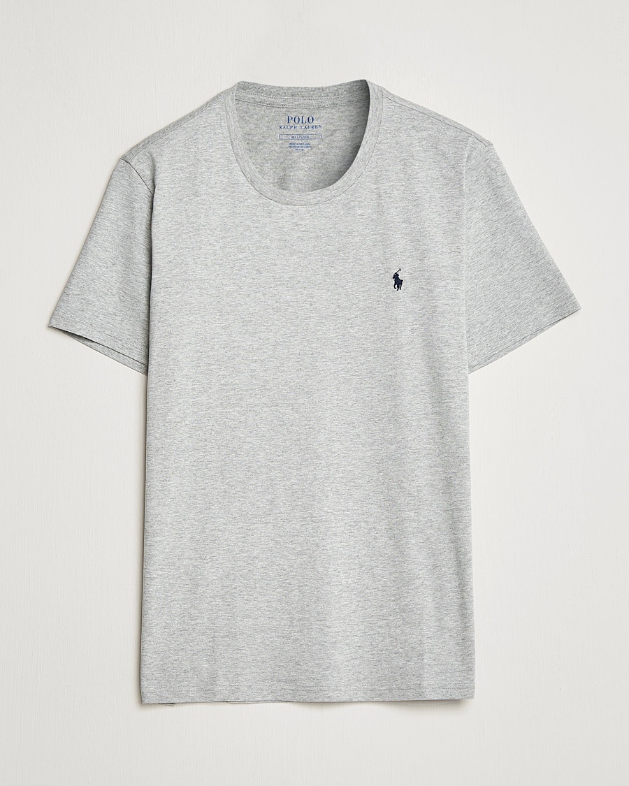 Polo Ralph Lauren Liquid Cotton Crew Neck T-Shirt Andover Heather – Grigio