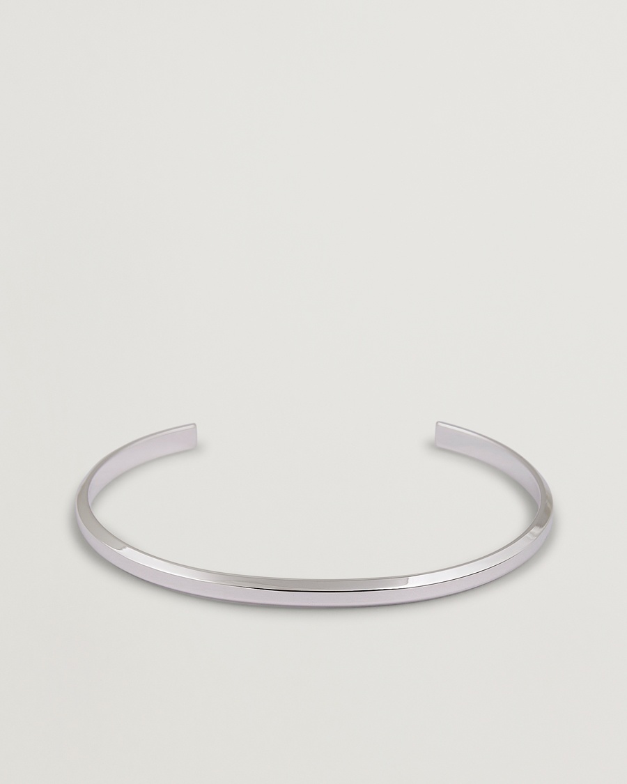 Skultuna Icon Cuff Thin Polished Steel – Argento