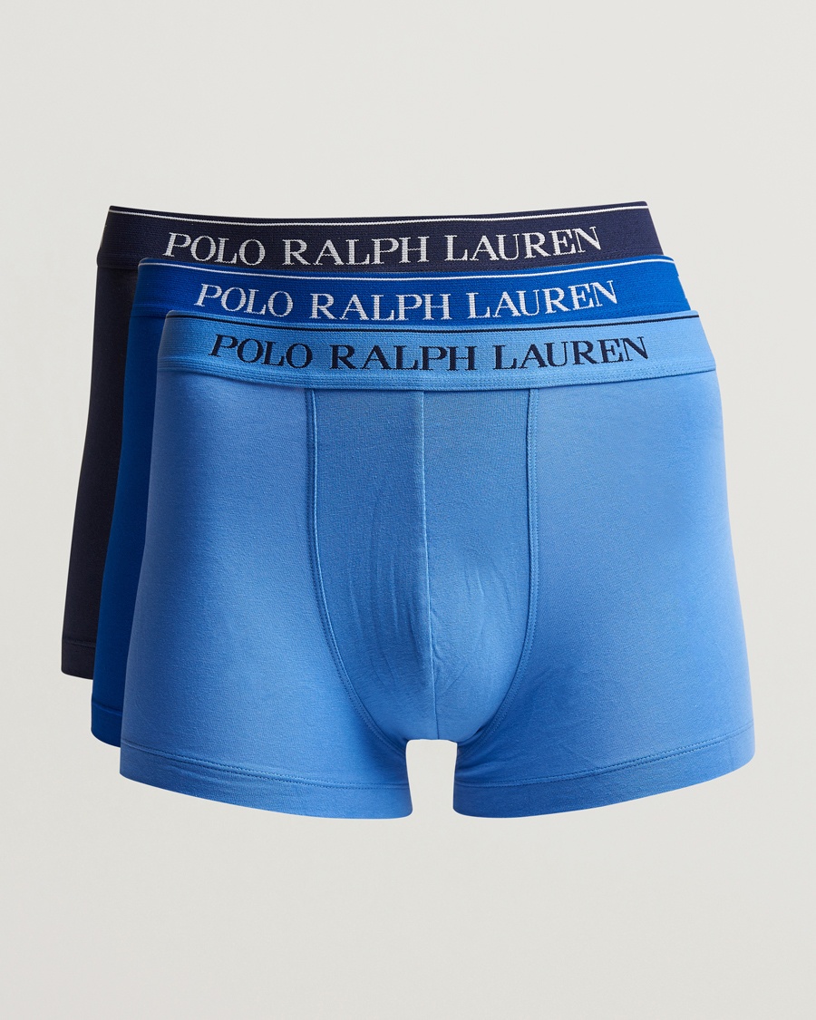 Polo Ralph Lauren 3-Pack Trunk Navy/Saphir/Bermuda – Blu