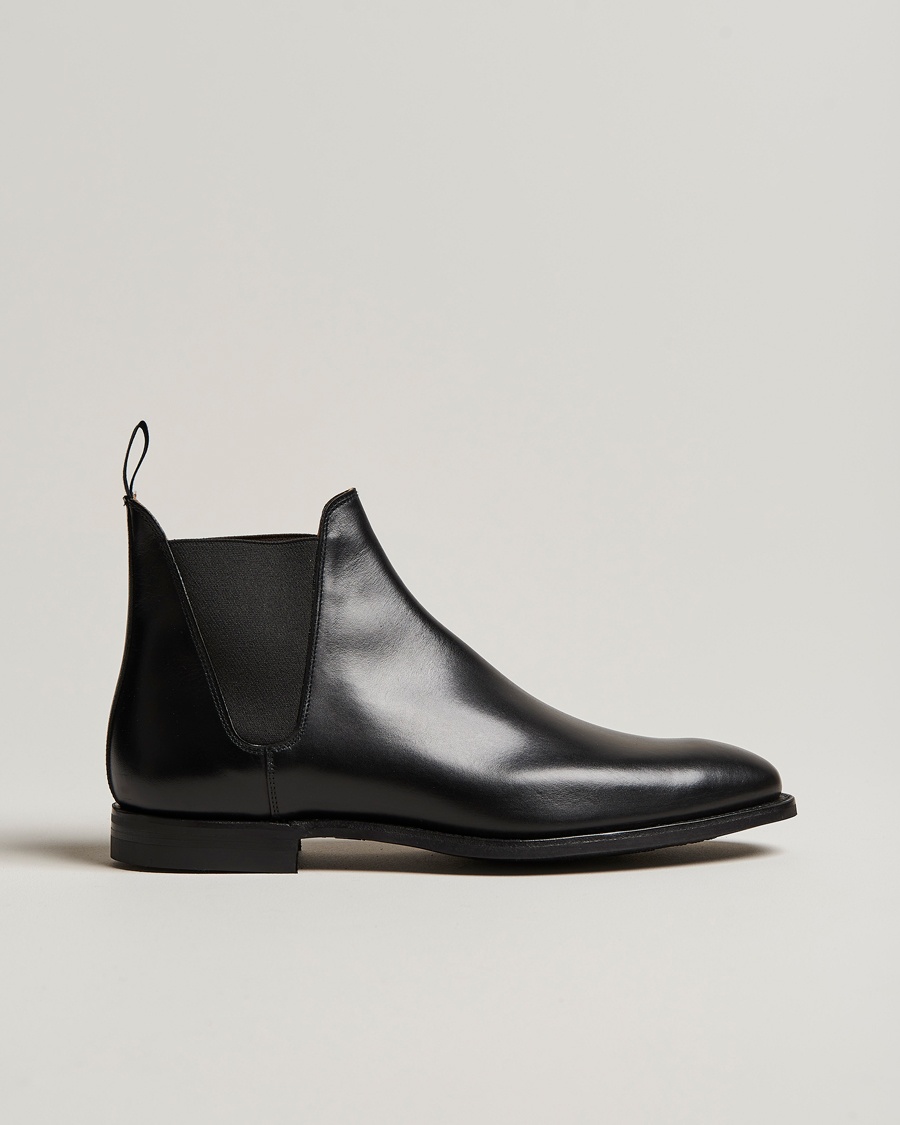 Crockett & Jones Chelsea 8 City Sole Black Calf – Nero