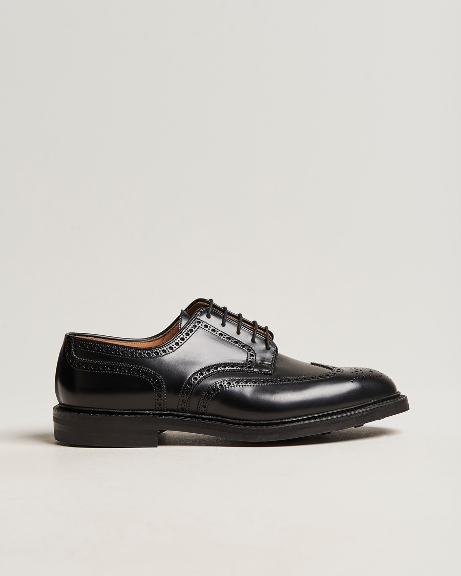 Crockett & Jones Pembroke Derbys Black Calf – Nero