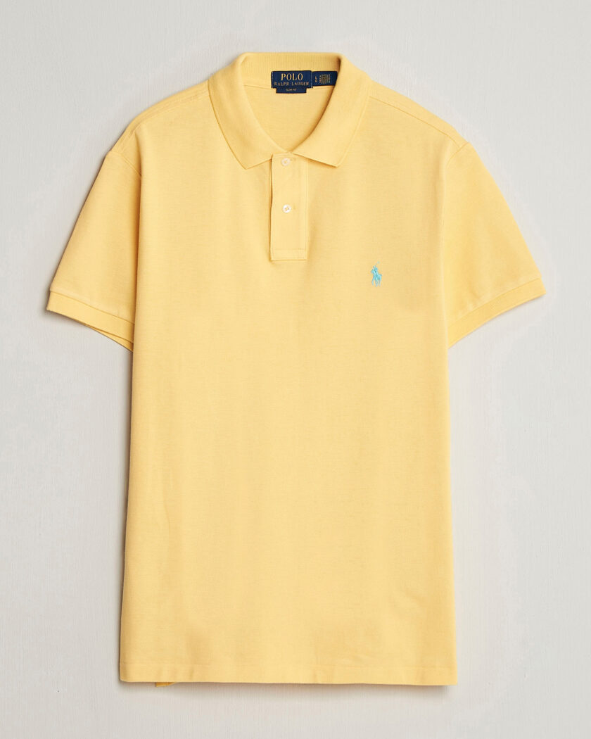Polo Ralph Lauren Slim Fit Polo Empire Yellow – Giallo