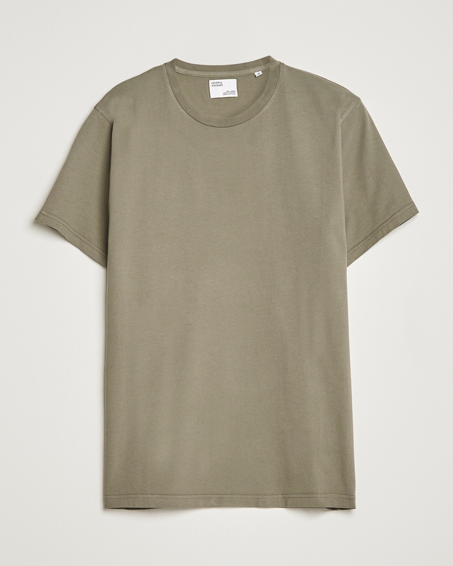 Colorful Standard Classic Organic T-Shirt Dusty Olive – Verde