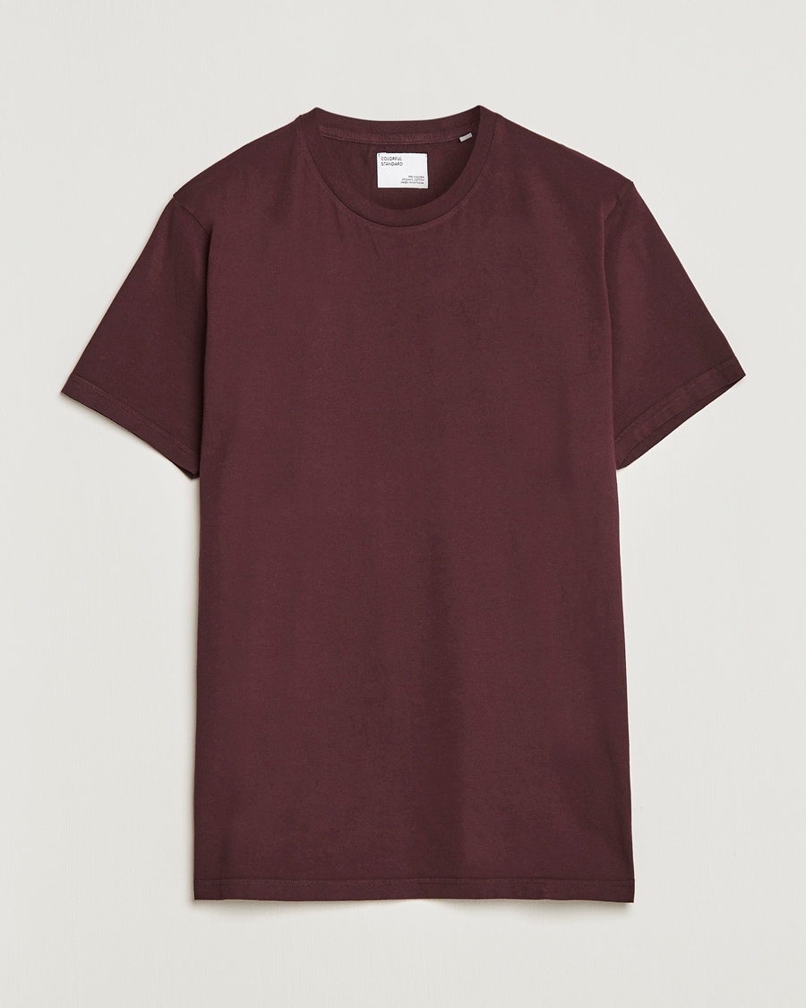 Colorful Standard Classic Organic T-Shirt Oxblood Red – Rosso
